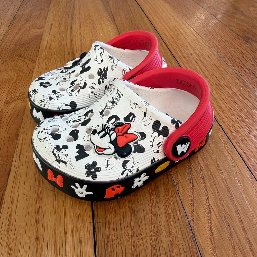 Disney Kids Mickey and Minnie Mouse Crocs